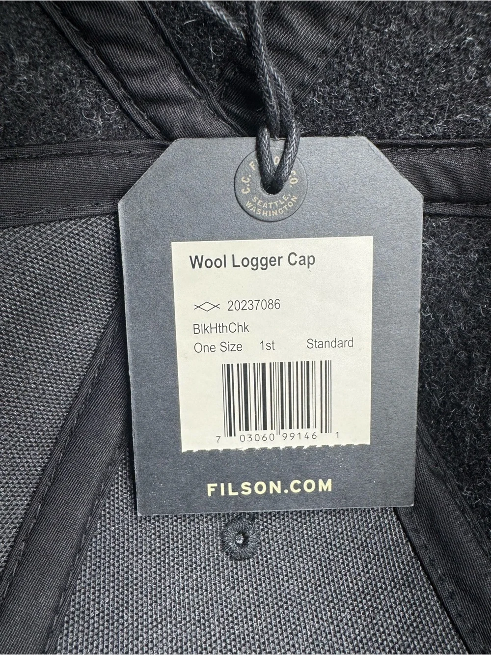 Filson Wool Logger Cap 🆕 New With Tags!